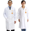 Uniformes médicos de matorral de algodón estilo blanco para médico